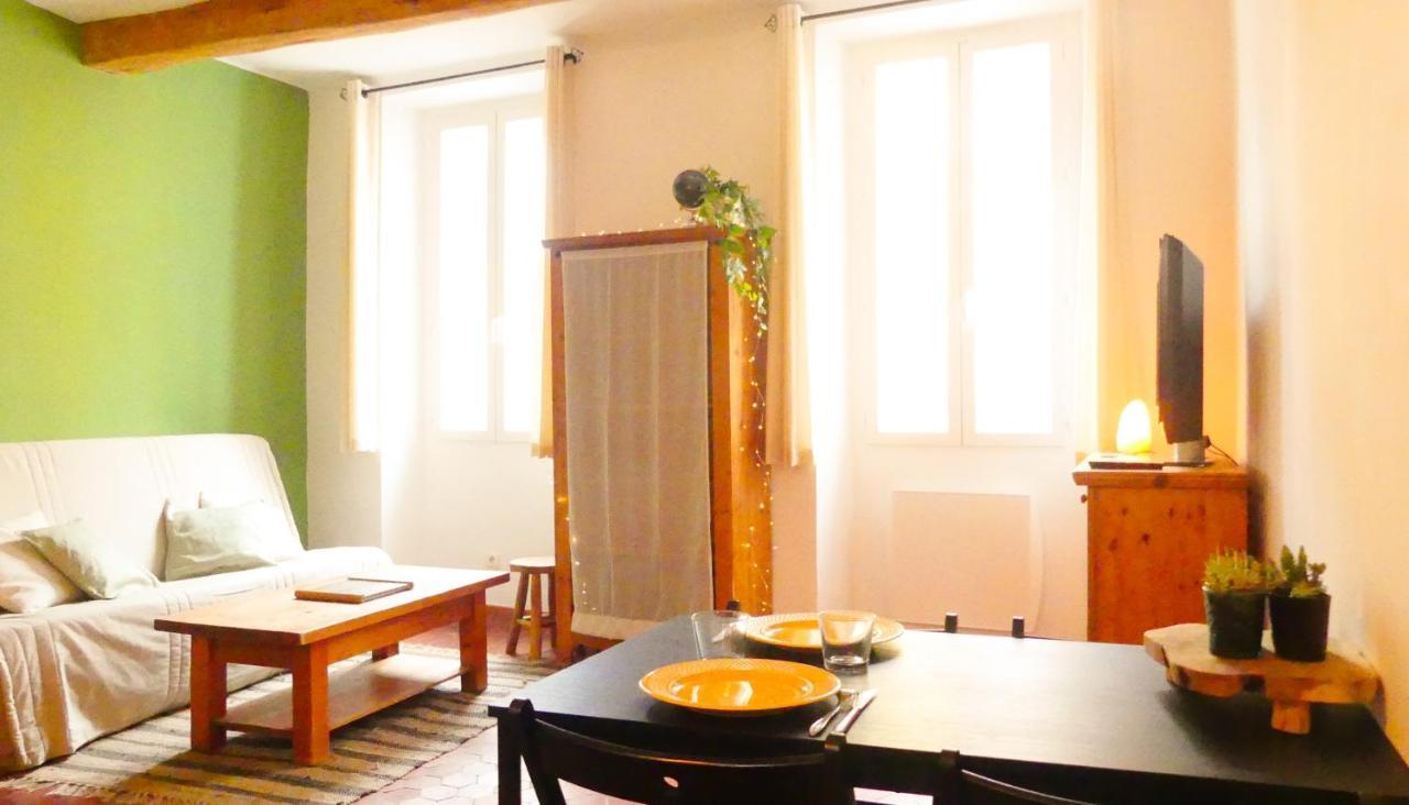 Studio Lironsd'Elle - Coeur Du Village Greoux-les-Bains ภายนอก รูปภาพ